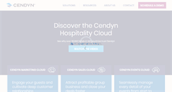 Desktop Screenshot of cendyn.com